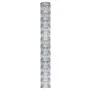 Valla de jardín de acero galvanizado plateado 50x1,25 m de vidaXL, Paneles de vallas - Ref: Foro24-149487, Precio: 77,09 €, D...
