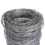 Gartenzaun aus silberverzinktem Stahl, 50 x 1,25 m von vidaXL, Zaunpaneele - Ref: Foro24-149487, Preis: 57,77 €, Rabatt: %