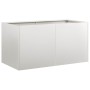 Jardinera 80x40x40 cm acero inoxidable von , Töpfe und Pflanzgefäße - Ref: Foro24-860672, Preis: 100,76 €, Rabatt: %