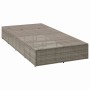 Tumbona con cojín flotante ratán sintético gris von , Liegen - Ref: Foro24-4104209, Preis: 222,11 €, Rabatt: %