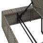 Tumbona con cojín flotante ratán sintético gris von , Liegen - Ref: Foro24-4104209, Preis: 222,11 €, Rabatt: %