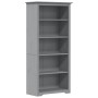 Librería BODO 5 estantes madera maciza pino gris 82x40x173 cm von , Bücherregale und Regale - Ref: Foro24-355082, Preis: 179,...