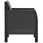 Gartenstuhl mit anthrazitfarbenem PP-Rattankissen von vidaXL, Gartenstühle - Ref: Foro24-315639, Preis: 92,84 €, Rabatt: %