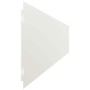 Bordes para césped 10 uds acero laminado frío blanco 15x103 cm von , Garteneinfassung und Einfassung - Ref: Foro24-860143, Pr...