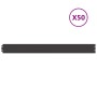 Bordes para césped 50 uds acero laminado frío negro 10x103 cm von , Garteneinfassung und Einfassung - Ref: Foro24-860136, Pre...