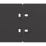 Bordes para césped 50 uds acero laminado frío negro 10x103 cm von , Garteneinfassung und Einfassung - Ref: Foro24-860136, Pre...