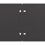 Bordes para césped 50 uds acero laminado frío negro 15x103 cm by , Garden edging and edging - Ref: Foro24-860148, Price: 154,...
