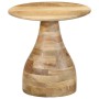 Mesa auxiliar madera maciza de mango Ø40x40 cm by , Side tables - Ref: Foro24-4017534, Price: 117,37 €, Discount: %