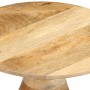 Mesa auxiliar madera maciza de mango Ø40x40 cm by , Side tables - Ref: Foro24-4017534, Price: 117,37 €, Discount: %