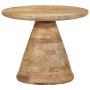 Mesa auxiliar madera maciza de mango Ø50x40 cm by , Side tables - Ref: Foro24-4017536, Price: 141,26 €, Discount: %