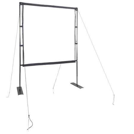 Pantalla de proyección con soportes 89 pulgadas 1:1 de , Pantallas para proyección - Ref: Foro24-4101056, Precio: 36,91 €