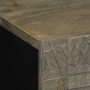 Aparador de madera maciza de mango gris claro 60x33,5x75 cm von , Schließfächer und Lagerschränke - Ref: Foro24-4017794, Prei...