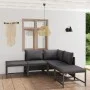 6-piece garden furniture set with gray synthetic rattan cushions by vidaXL, Garden sets - Ref: Foro24-3059755, Price: 274,45 ...