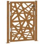 Puerta de jardín de acero desgastado diseño ligero 105x130 cm by , garden gates - Ref: Foro24-4100955, Price: 209,91 €, Disco...