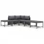 6-piece garden furniture set with gray synthetic rattan cushions by vidaXL, Garden sets - Ref: Foro24-3059755, Price: 274,45 ...