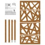 Puerta de jardín de acero desgastado diseño ligero 105x180 cm von , Gartentore - Ref: Foro24-4100957, Preis: 251,84 €, Rabatt: %