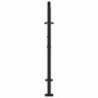 Puerta de jardín diseño ondulado de acero negro 105x106 cm de , Puertas de jardín - Ref: Foro24-4100969, Precio: 216,26 €