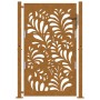 Puerta de jardín de acero desgastado diseño ondulado 105x155 cm by , garden gates - Ref: Foro24-4100976, Price: 217,97 €, Dis...