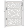 Puerta de jardín diseño llama acero desgastado 105x130 cm by , garden gates - Ref: Foro24-4100995, Price: 208,46 €, Discount: %