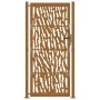 Puerta de jardín diseño con listón acero desgastado 105x205 cm von , Gartentore - Ref: Foro24-4100988, Preis: 271,68 €, Rabat...