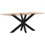 Pata de mesa comedor forma araña negra 120x68x(72-73) cm acero von , Tischbeine - Ref: Foro24-4013112, Preis: 168,30 €, Rabat...