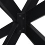 Pata de mesa comedor forma araña negra 120x68x(72-73) cm acero von , Tischbeine - Ref: Foro24-4013112, Preis: 168,30 €, Rabat...
