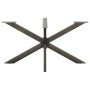 Pata mesa comedor forma araña natural 150x78x(72-73) cm acero by , Table legs - Ref: Foro24-4013119, Price: 178,26 €, Discoun...