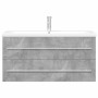 Set muebles de baño 2 piezas madera contrachapada gris hormigón von , Badezimmermöbel - Ref: Foro24-3324963, Preis: 341,62 €,...
