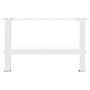 Patas de mesa de centro blanco 2uds acero 50x(30-31) cm de , Patas para mesas - Ref: Foro24-4013261, Precio: 62,50 €, Descuen...
