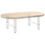 Patas de mesa de centro blanco 2uds acero 50x(30-31) cm de , Patas para mesas - Ref: Foro24-4013261, Precio: 62,50 €, Descuen...