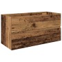 Mueble lavabo con lavabo integrado y grifo madera vieja by , bathroom vanities - Ref: Foro24-3328935, Price: 318,70 €, Discou...
