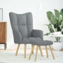 Sillón de relax con taburete tela gris claro von , Sessel - Ref: Foro24-4016778, Preis: 153,45 €, Rabatt: %