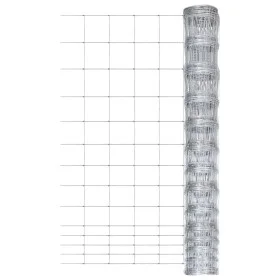 Silberner verzinkter Stahlgartenzaun 50 m 150 cm von vidaXL, Zaunpaneele - Ref: Foro24-149507, Preis: 127,85 €, Rabatt: %