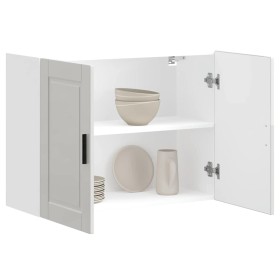 Armario pared cocina Porto madera ingeniería blanca alto brillo von , Küchenschränke - Ref: Foro24-854069, Preis: 86,95 €, Ra...