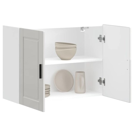 Armario pared cocina Porto madera ingeniería blanca alto brillo von , Küchenschränke - Ref: Foro24-854069, Preis: 86,95 €, Ra...