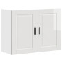 Armario pared cocina Porto madera ingeniería blanca alto brillo von , Küchenschränke - Ref: Foro24-854069, Preis: 86,95 €, Ra...