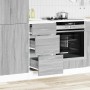 Armario bajo de madera de ingeniería gris sonoma 40x46x81,5 cm de , Armarios de cocina - Ref: Foro24-854216, Precio: 93,90 €,...