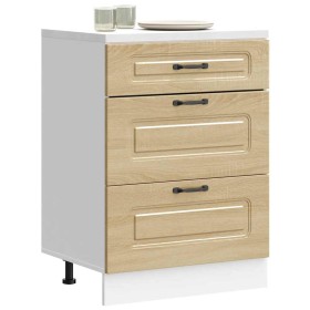Mueble bajo de cocina Kalmar madera ingeniería de roble sonoma von , Küchenschränke - Ref: Foro24-854282, Preis: 115,46 €, Ra...