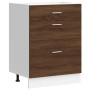 Armario bajo de cocina de madera de ingeniería de roble marrón von , Küchenschränke - Ref: Foro24-854256, Preis: 103,30 €, Ra...