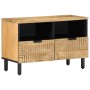 Mueble de TV madera maciza mango marrón 70x33x46 cm von , CD- und DVD-Speicher - Ref: Foro24-4017721, Preis: 99,29 €, Rabatt: %