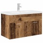 Mueble para lavabo con lavabo incorporado madera vieja von , Badezimmermöbel - Ref: Foro24-3328909, Preis: 307,16 €, Rabatt: %