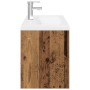 Mueble para lavabo con lavabo incorporado madera vieja von , Badezimmermöbel - Ref: Foro24-3328909, Preis: 307,16 €, Rabatt: %