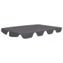 Replacement canopy for anthracite garden swing 150/130x105/70 cm by vidaXL, Covers for tents and gazebos - Ref: Foro24-312099...