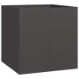 Jardinera acero negro 80x80x80 cm von , Töpfe und Pflanzgefäße - Ref: Foro24-860780, Preis: 124,17 €, Rabatt: %