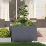 Jardinera acero gris antracita 120x80x80 cm von , Töpfe und Pflanzgefäße - Ref: Foro24-860789, Preis: 163,77 €, Rabatt: %
