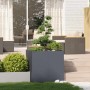 Jardinera acero gris antracita 80x80x80 cm von , Töpfe und Pflanzgefäße - Ref: Foro24-860782, Preis: 152,62 €, Rabatt: %