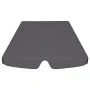 Replacement canopy for anthracite garden swing 150/130x105/70 cm by vidaXL, Covers for tents and gazebos - Ref: Foro24-312099...