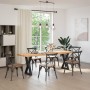 Patas para mesa de comedor 2 uds acero negro 60x(72-73,3) cm von , Tischbeine - Ref: Foro24-4012720, Preis: 86,56 €, Rabatt: %
