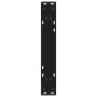 Patas para mesa de comedor 2 uds acero negro 60x(72-73,3) cm von , Tischbeine - Ref: Foro24-4012720, Preis: 86,56 €, Rabatt: %