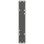 Patas de mesa de comedor 2 uds acero antracita 60x(72-73,3) cm de , Patas para mesas - Ref: Foro24-4012722, Precio: 89,27 €, ...